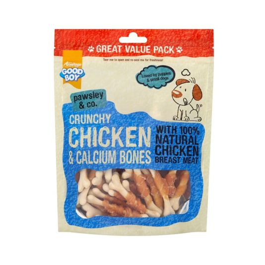 Good Boy Crunchy Chicken & Calcium Bones 350g