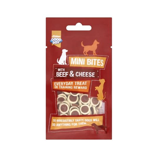 Good Boy Mini Bites 70g  - Beef & Cheese