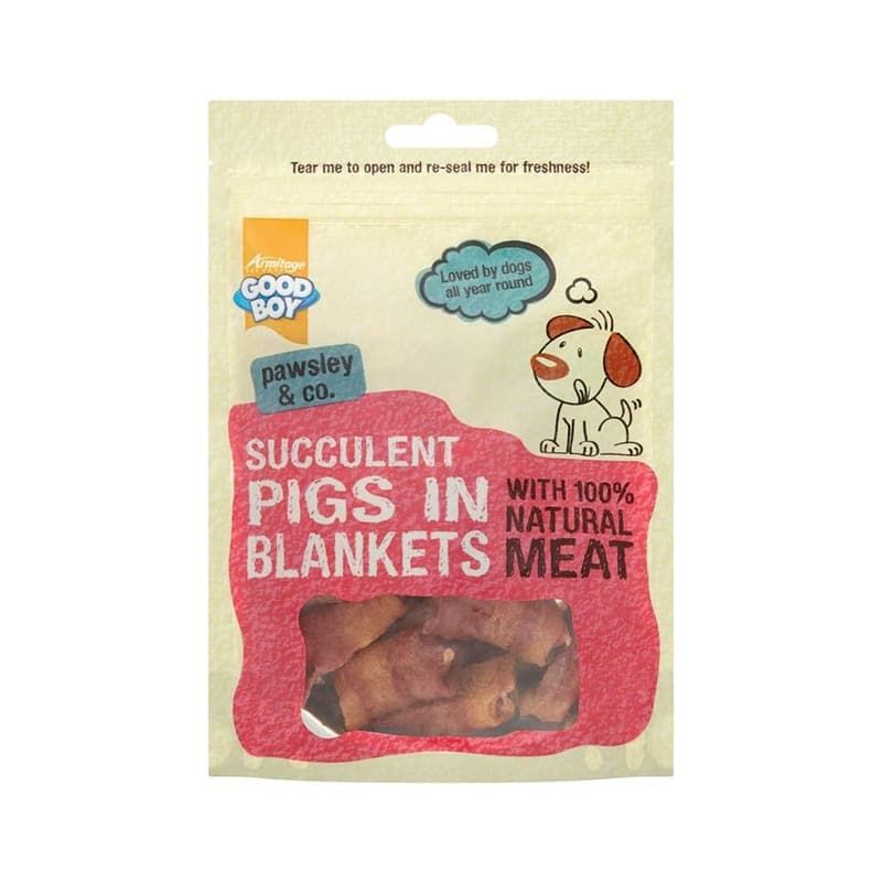 Good Boy Succulent Pigs in Blankets 80g