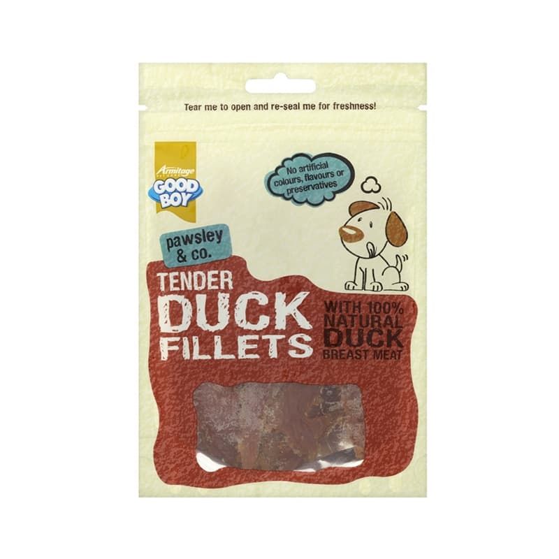 Good Boy Tender Duck Fillets 80g