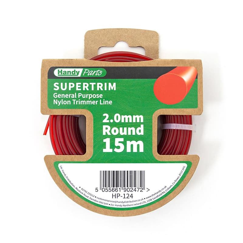 Handy Supertrim Round Nylon Trimmer Line 15m x 2.0mm