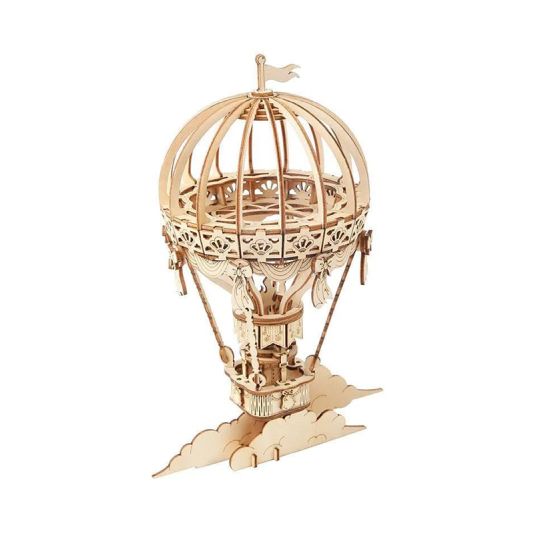 Hot Air Balloon Wooden Model Kit