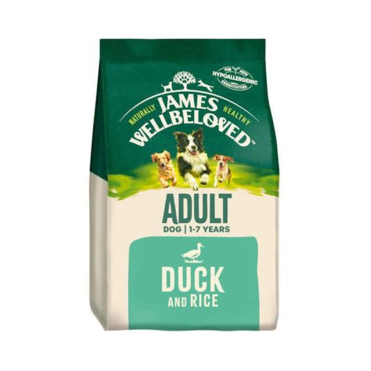 James Wellbeloved Duck & Rice Dog Food 2kg