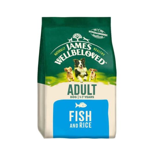 James Wellbeloved Fish & Rice Dog Food 2kg