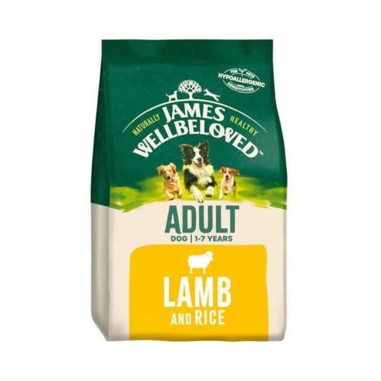 James Wellbeloved Lamb & Rice Dog Food 2kg