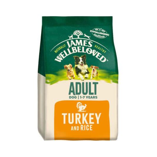 James Wellbeloved Turkey & Rice Dog Food 2kg