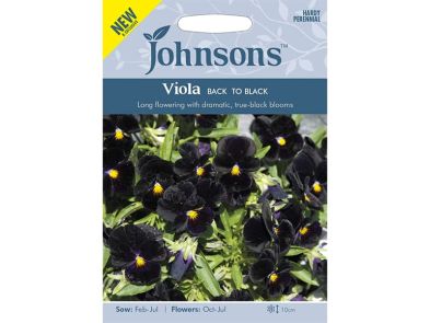 Viola 'Back to Black' Seeds