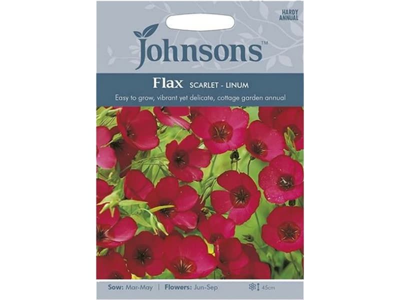 Flax 'Scarlet Linum' Seeds