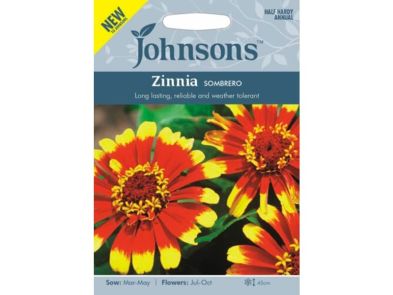 Zinnia 'Sombrero' Seeds