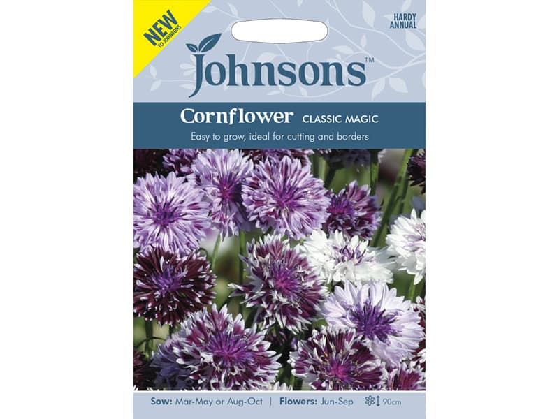 Cornflower 'Classic Magic' Seeds