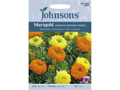 Marigold (African) 'Spinning Wheels' Seeds