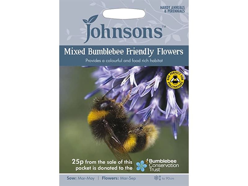 Mixed Bumblebee Friendly Flowers Seeds