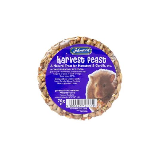 Johnson's Harvest Feast for Hamsters & Gerbils