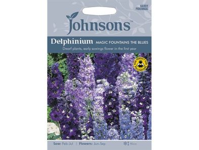 Delphinium 'Magic Fountains-The Blues' Seeds