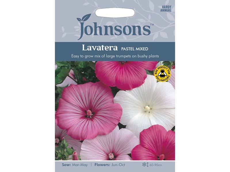 Lavatera 'Pastel Mixed' Seeds