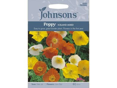 Poppy 'Iceland Mixed' Seeds