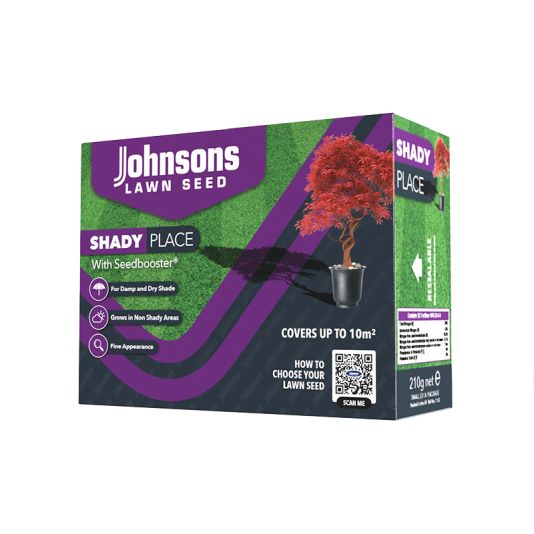 Johnsons Shady Place Grass Seed 210g