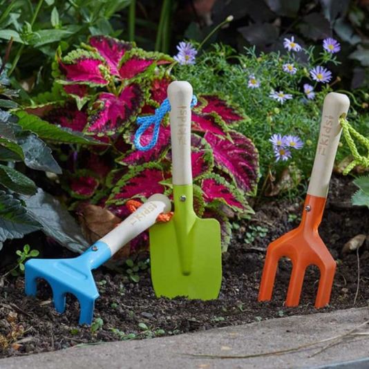 Kids Fork Trowel Rake Set