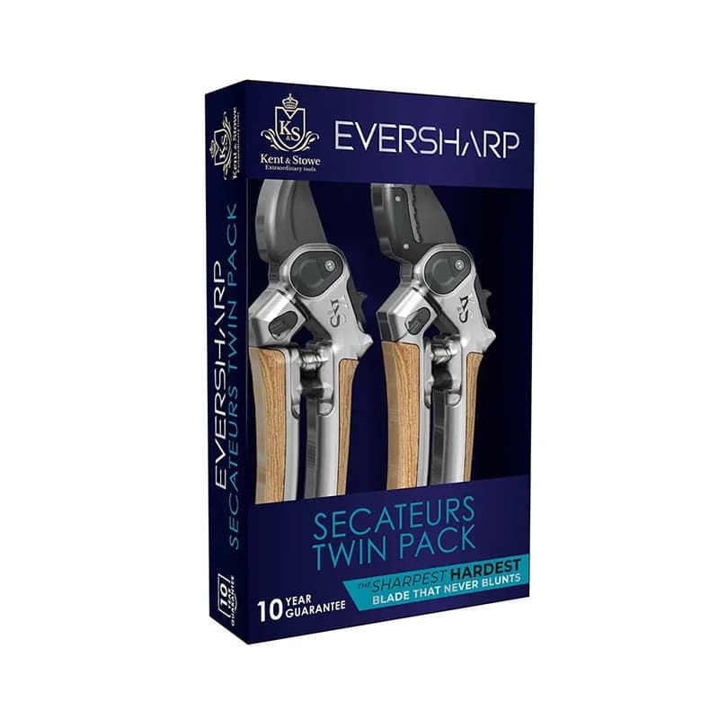 Kent & Stowe Eversharp Secateurs (Twin Pack)