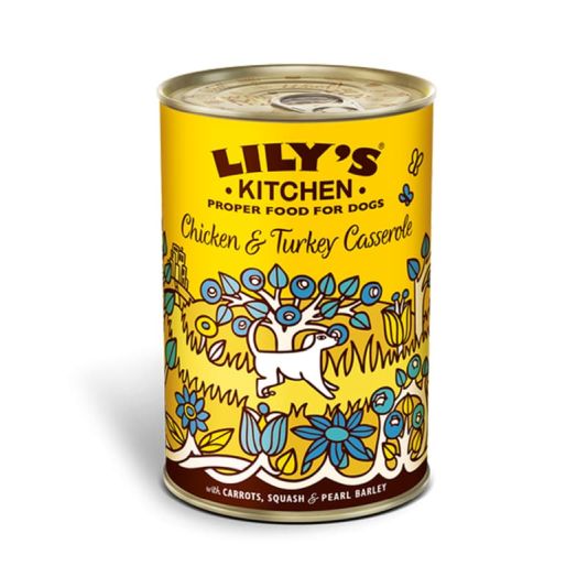 Lily's Kitchen Chicken & Turkey Casserole 400g