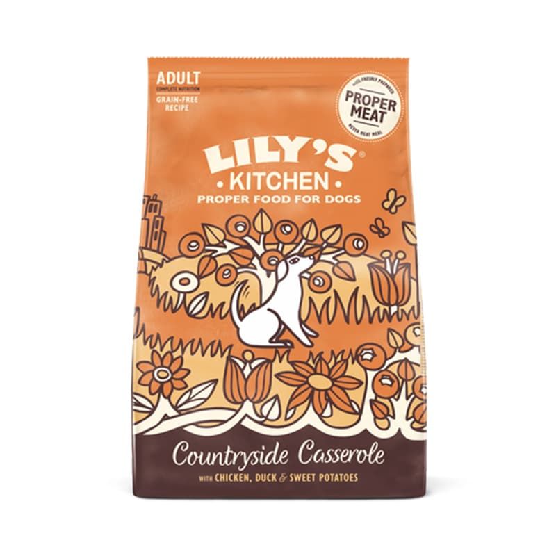 Lily's Kitchen Countryside Casserole with Chicken, Duck & Sweet Potatoes 1kg