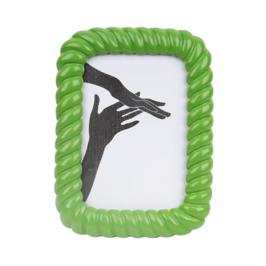 Lime Green Twist Photo Frame 6 x 4"