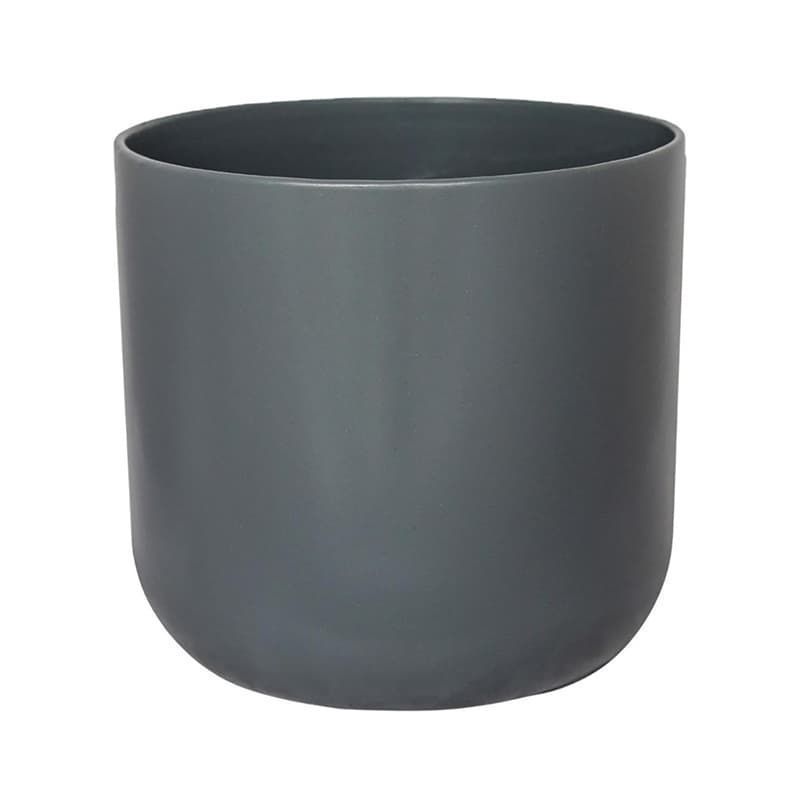 Lisbon Indoor Planter Charcoal - 11.5cm