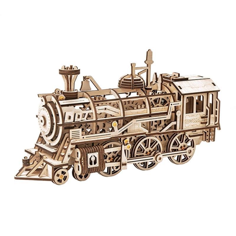 Locomotive Wooden Model Kit