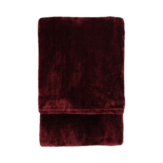 Maximus Cosy Throw 150 x 200cm - Merlot