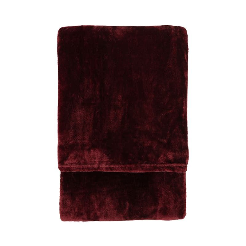 Maximus Cosy Throw 150 x 200cm - Merlot