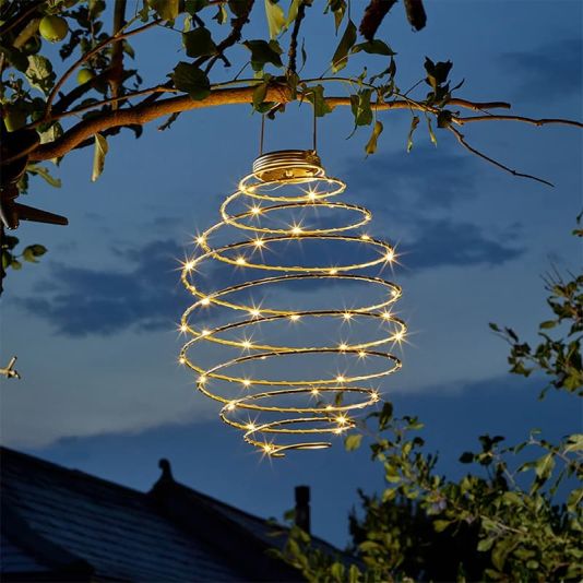 Mega SpiraLight Warm White Solar Lantern