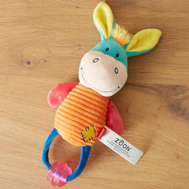 Squeaky donkey best sale dog toy