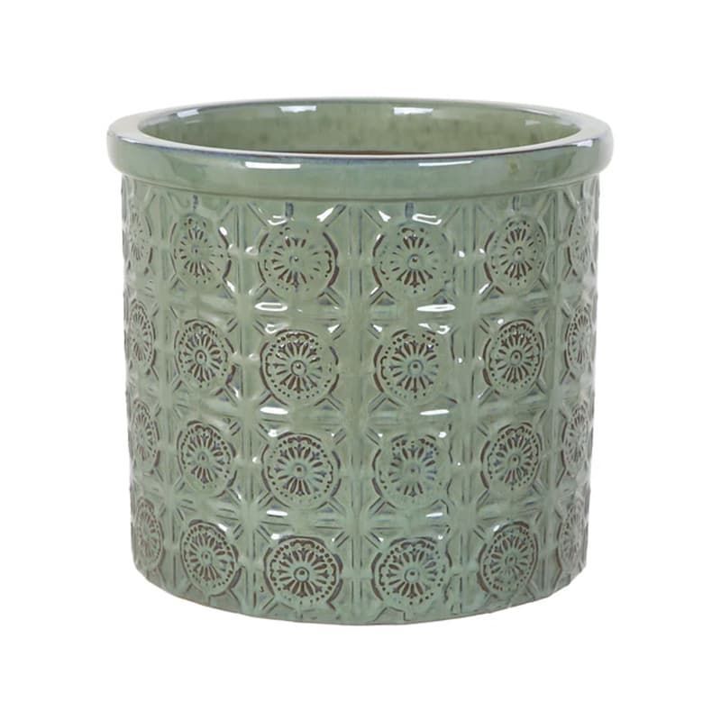 Moroc Outdoor Plant Pot Green - 20cm