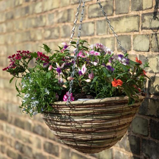 Mountain Leaves Hanging Basket - 35cm