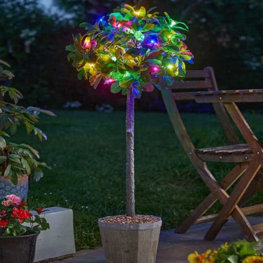 Multi-Colour Solar String Lights 100 LEDs