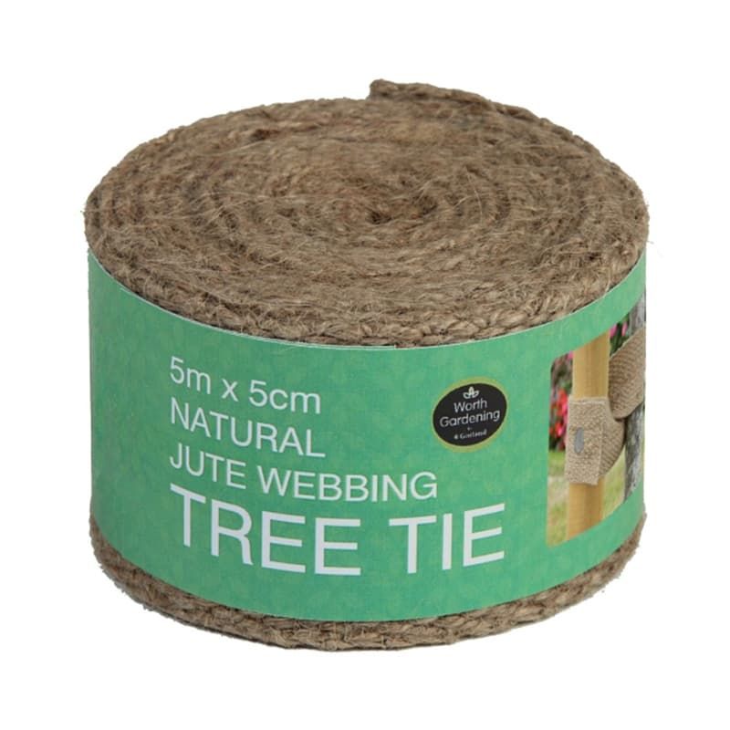 Natural Jute Webbing Tree Tie - 5m