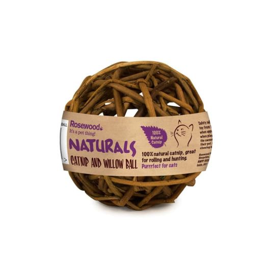 Naturals Willow and Catnip Ball