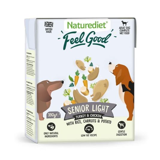 Naturediet Feel Good Senior Lite 390g