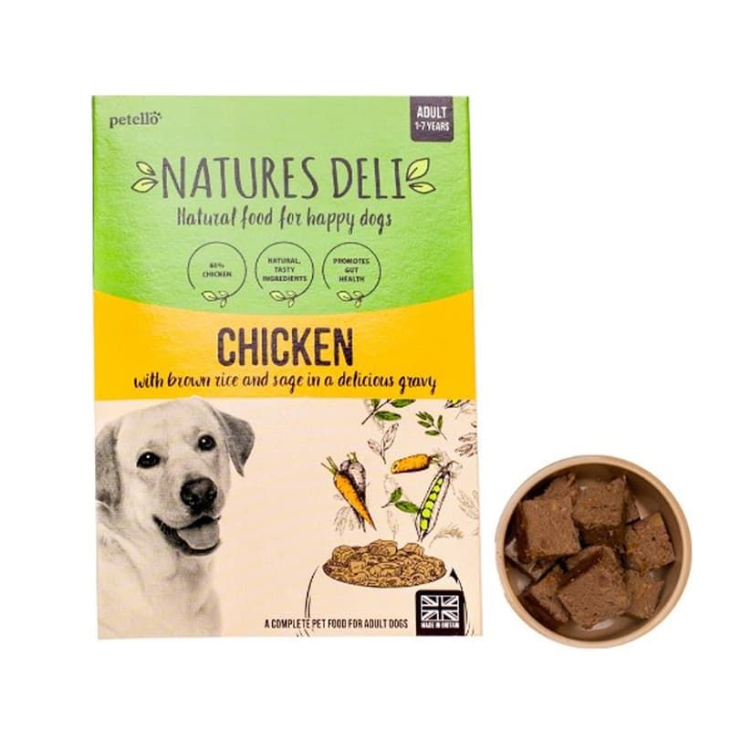 Natures Deli Chicken, Sage & Rice Tray 400g