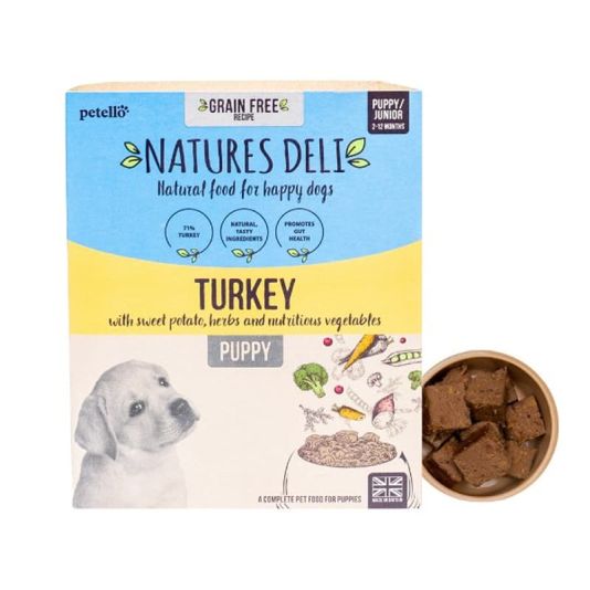 Natures Deli Puppy Grain Free Turkey 395g