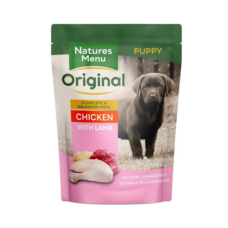 Natures Menu Junior Chicken & Lamb Meal Pouch 300g