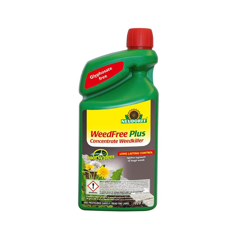 Neudorff Weedfree Plus Weedkiller Concentrate 1020ml