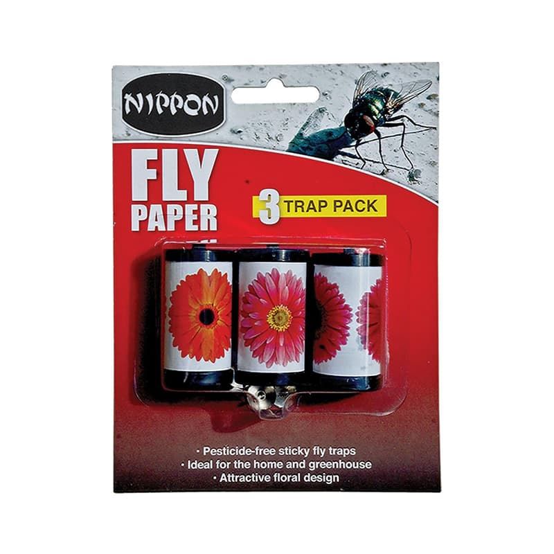 Nippon Fly Papers Pack of Three