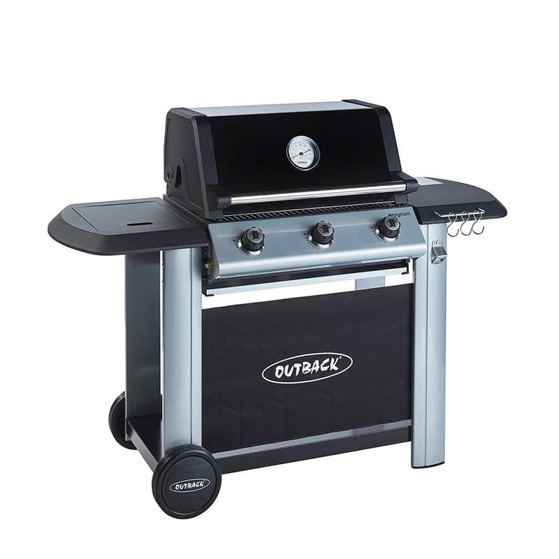 OUTBACK MAGNUM 3 BURNER Dual Fuel Barbecues Tates