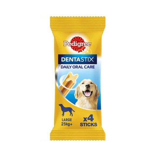 Pedigree DentaStix Daily Dental Chews Large Dog 4 Sticks