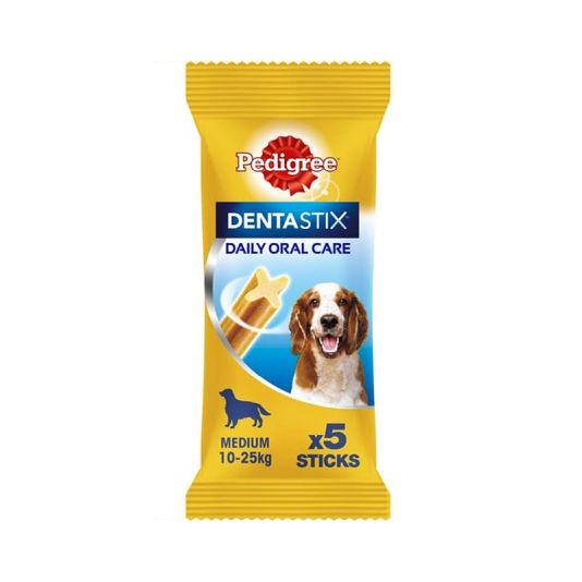 Pedigree DentaStix Daily Dental Chews Medium Dog 5 Sticks