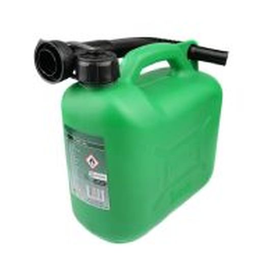 Fuel Can Green Plastic 5 Litre