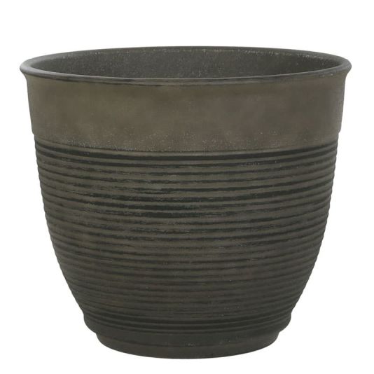 Dover Ringed Pot Green 38cm