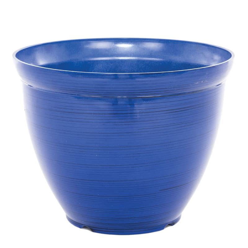 Feather Egg Pot Blue 38cm