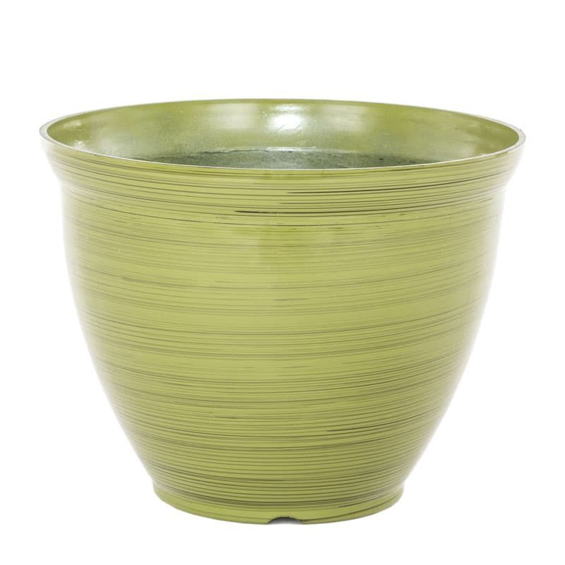 Feather Egg Pot Green 38cm